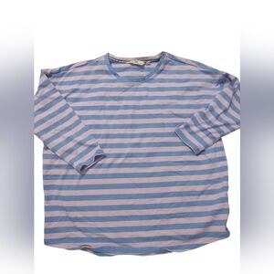 Vineyard‎ Vines Striped Top XS Preppy Nautical Casual Coastal Oversized